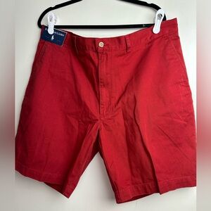 Polo By Ralph Lauren Red Cotton Small Back‎ Logo Patch The Prospect Short NWT 40